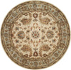 Kalaty Empire EM-294 Ivory/Light Blue Area Rug Round