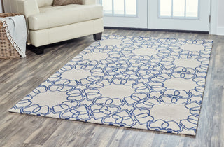 Rizzy Arden Loft-Easley Meadow EM9398 Light Gray Area Rug  Feature