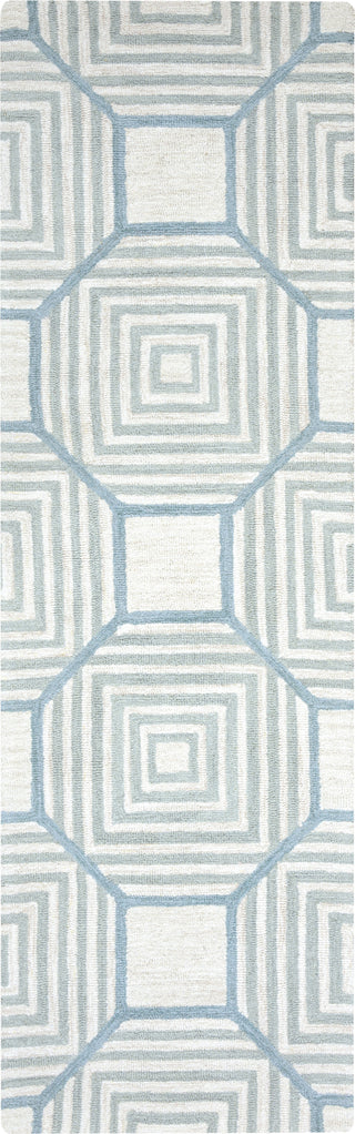 Rizzy Arden Loft-Easley Meadow EM9420 Light Gray Area Rug 