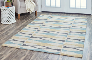 Rizzy Arden Loft-Easley Meadow EM9421 Light Gray Area Rug  Feature