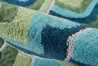 Momeni Embrace Adventure EMB-1 Green Area Rug by MADCAP Pile Image