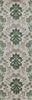 KAS Emerald 9038 Ivory/Green Damask Area Rug 