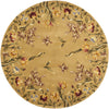 KAS Emerald 9080 Gold Tulip Garden Hand Tufted Area Rug 