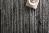 Loloi Emory EB-02 Grey / Black Area Rug Close Up Feature