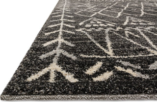 Loloi Emory EB-09 Black / Ivory Area Rug Corner Featured