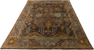 Loloi Empress EU-01 Brown / Taupe Area Rug Close Up