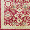 Surya Empress EMS-7012 Dark Red Hand Knotted Area Rug Sample Swatch