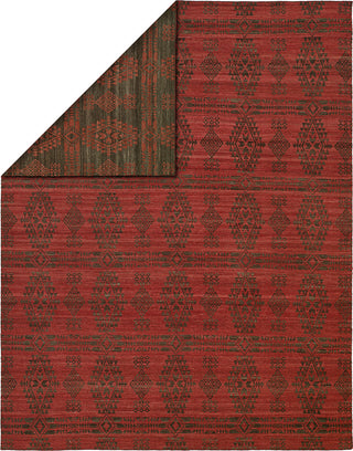 Kalaty Endura EN-914 Charcoal/Red Area Rug main image