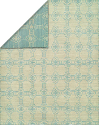 Kalaty Endura EN-916 Ivory/Baby Blue Area Rug Round