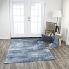 Rizzy Encore EN7262 Blue Area Rug  Feature