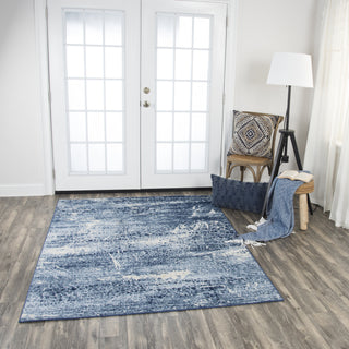 Rizzy Encore EN7262 Blue Area Rug  Feature