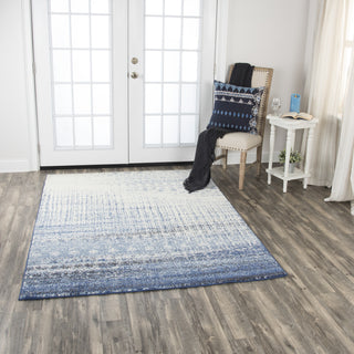 Rizzy Encore EN7268 Blue Area Rug  Feature