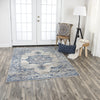 Rizzy Encore EN7350 Blue Area Rug  Feature