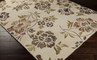 Surya Enchanted ENC-4000 Beige Hand Tufted Area Rug 5x8 Corner