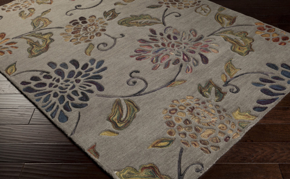 Surya Enchanted ENC-4001 Area Rug 5x8 Corner Feature