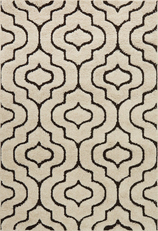 Loloi Enchant EN-22 Ivory/Dark Brown Area Rug main image