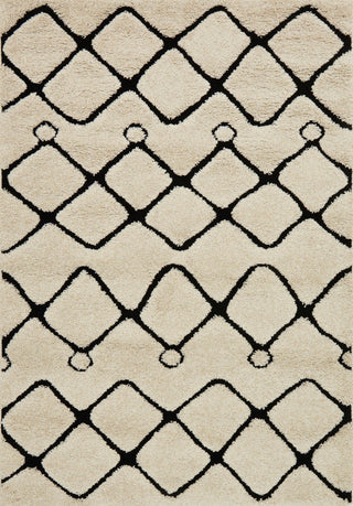 Loloi Enchant EN-25 Ivory/Black Area Rug main image