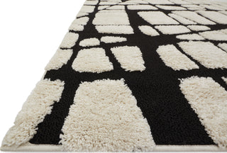 Loloi Enchant EN-29 White/Black Area Rug Detail Shot Feature