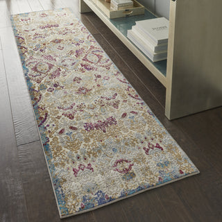 Entice ENE01 Ivory/Multicolor Area Rug by Nourison