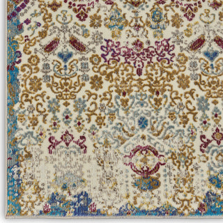 Entice ENE01 Ivory/Multicolor Area Rug by Nourison