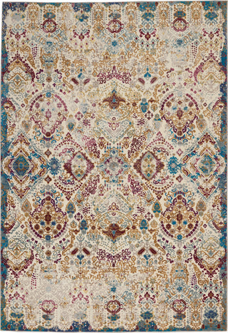 Entice ENE01 Ivory/Multicolor Area Rug by Nourison