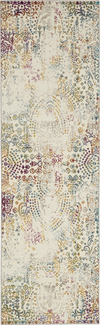 Entice ENE03 Ivory/Multicolor Area Rug by Nourison