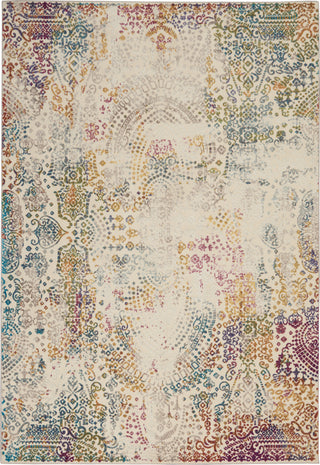 Entice ENE03 Ivory/Multicolor Area Rug by Nourison