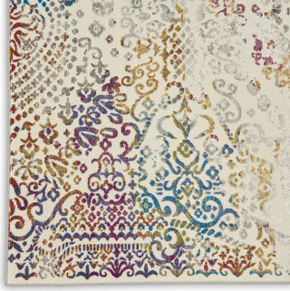 Entice ENE03 Ivory/Multicolor Area Rug by Nourison