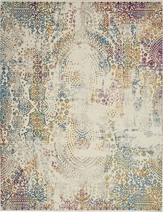 Entice ENE03 Ivory/Multicolor Area Rug by Nourison