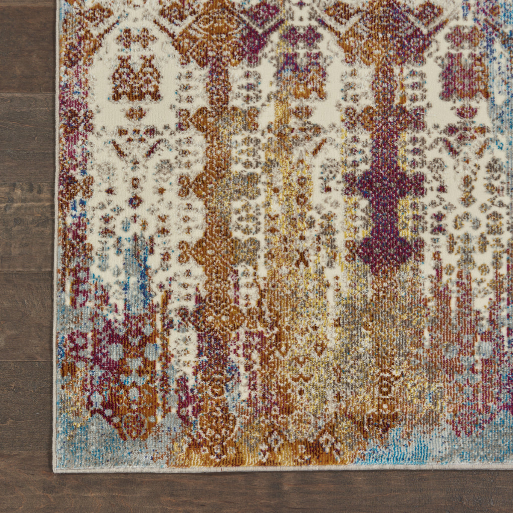 Entice ENE04 Ivory/Multicolor Area Rug by Nourison Room Image Feature