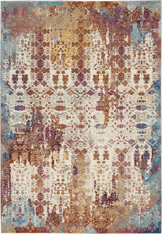 Entice ENE04 Ivory/Multicolor Area Rug by Nourison