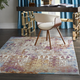 Entice ENE04 Ivory/Multicolor Area Rug by Nourison