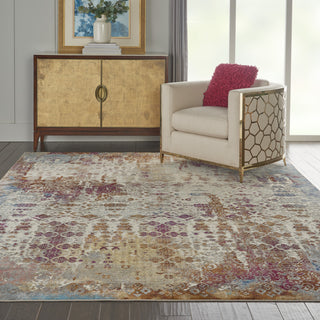 Entice ENE04 Ivory/Multicolor Area Rug by Nourison