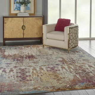 Entice ENE04 Ivory/Multicolor Area Rug by Nourison