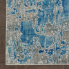 Entice ENE06 Grey/Blue Area Rug by Nourison Room Image Feature