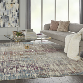 Entice ENE07 Ivory/Multicolor Area Rug by Nourison