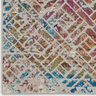 Entice ENE09 Grey/Multicolor Area Rug by Nourison