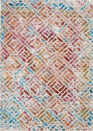 Entice ENE09 Grey/Multicolor Area Rug by Nourison