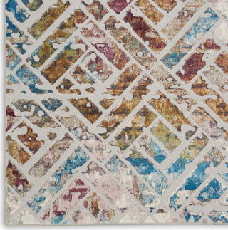 Entice ENE09 Grey/Multicolor Area Rug by Nourison