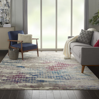 Entice ENE10 Ivory/Multicolor Area Rug by Nourison