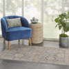 Nourison Enchanting Home ENH01 Light Blue Multi Area Rug