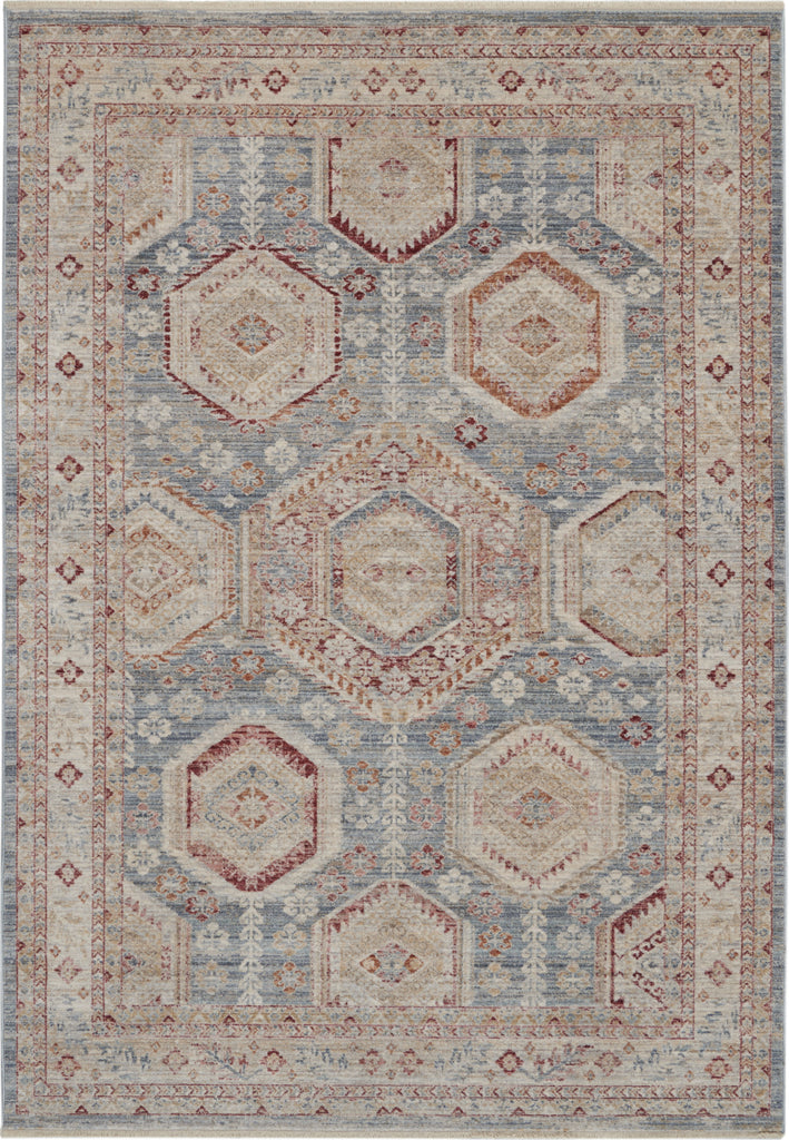 Nourison Enchanting Home ENH01 Light Blue Multi Area Rug
