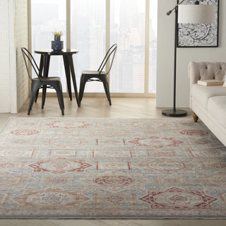 Nourison Enchanting Home ENH02 Blue/Multicolor Area Rug