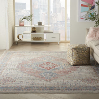 Nourison Enchanting Home ENH03 Blue/Grey Area Rug