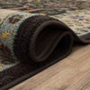Karastan Pandora Enmity Charcoal Area Rug Lifestyle Image Feature