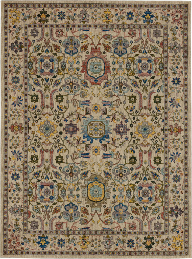 Karastan Pandora Enmity Dark Beige Area Rug main image