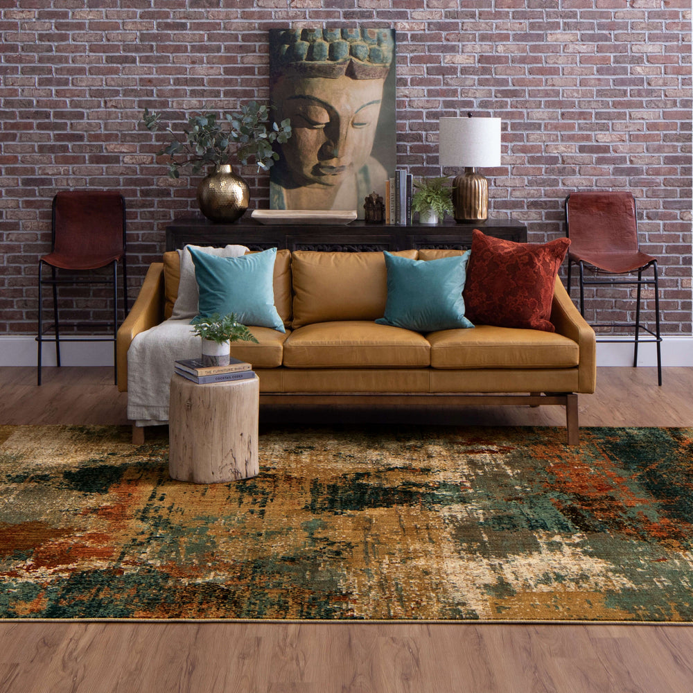 Karastan Elements Entrance Multi Area Rug Lifestyle Image Feature