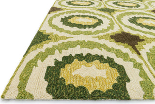 Loloi Enzo EZ-02 Lime Area Rug Corner Shot