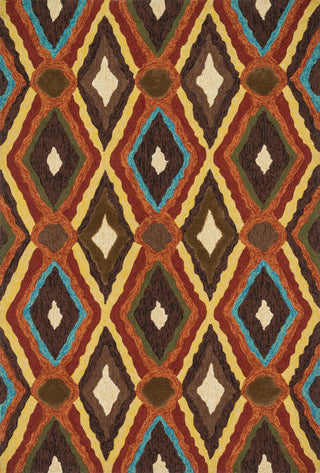 Loloi Enzo EZ-05 Brown / Multi Area Rug main image