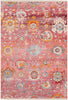 Surya Ephesians EPC-2301 Pale Pink Rose Saffron Burnt Orange Medium Gray Silver Aqua Cream Beige Black Area Rug main image